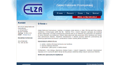 Desktop Screenshot of pph-elza.pl