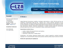 Tablet Screenshot of pph-elza.pl